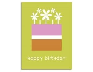 Greeting Card Happy Birthday 01SSQ406