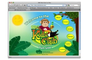 kids club website 4